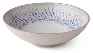 Jedálna súprava 24 ks – modrá/béžová, porcelánová