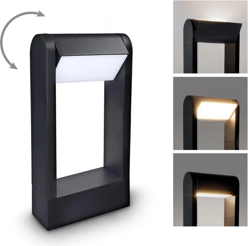 Brilagi - LED Vonkajšia lampa CROTONE LED/7W/230V IP54 30 cm