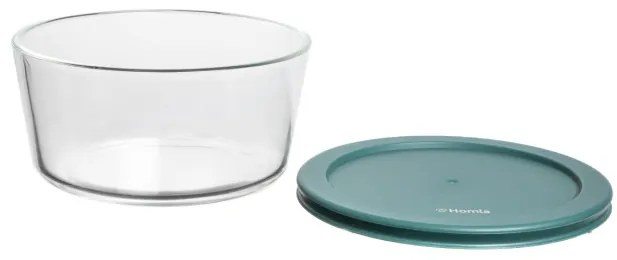 Sklenená nádoba NORAH 888187, 19 cm