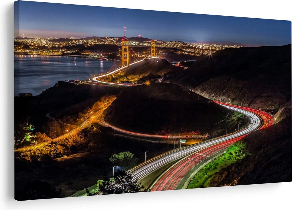 Obraz - Golden Gate Bridge (90x60 cm)