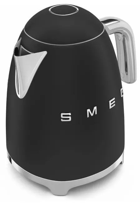 Čierna rýchlovarná kanvica SMEG 50's Retro Style