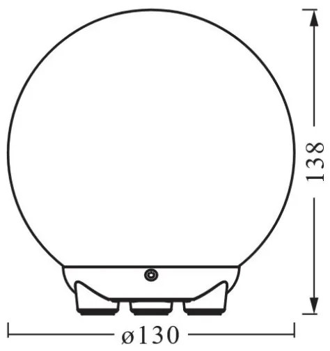Ledvance - LED RGBW stmievateľná stolná lampa SMART+ MAGIC LED/2,5W/5V Wi-Fi