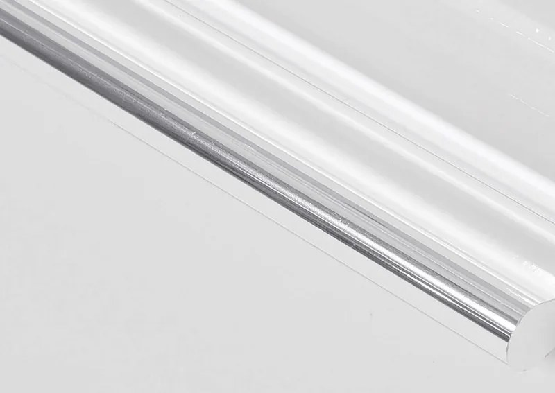 TV stolík Goal 153 cm, biely, s osvetlením