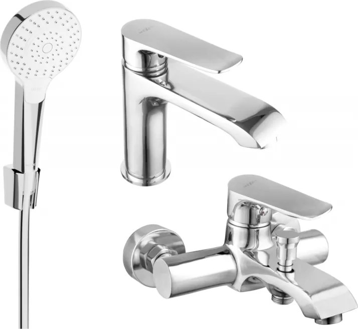 Mexen Pecos R05 vaňová súprava, chrómová - 72703R05-00