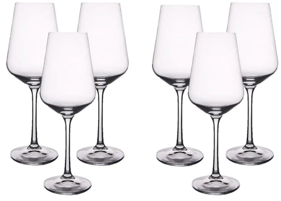 Poháre v súprave 6 ks na víno 250 ml Sandra – Orion