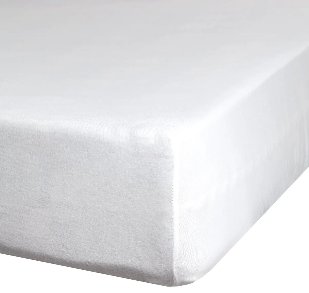 Plachta jersey s lycrou PREMIUM 140/200+30cm krémová