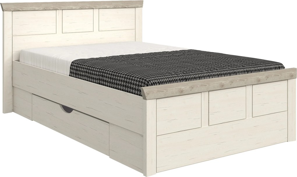 XXXLutz POSTEĽ S ÚLOŽNÝM PRIESTOROM 120/200 cm, Hom`in - Detské izby - 000003000135
