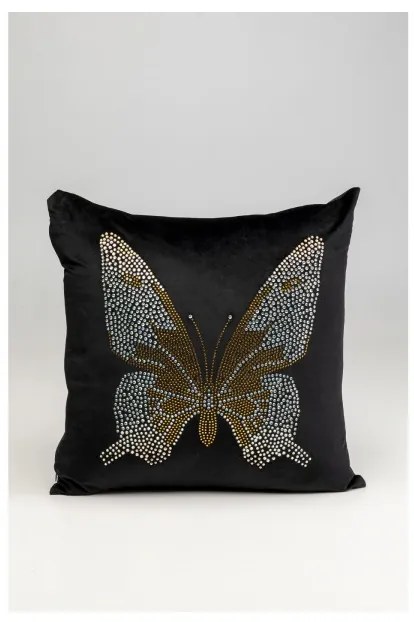 KARE DESIGN Sada 2 ks Dekoratívny vankúš Diamond Butterfly 45x45 cm 45 × 45 cm