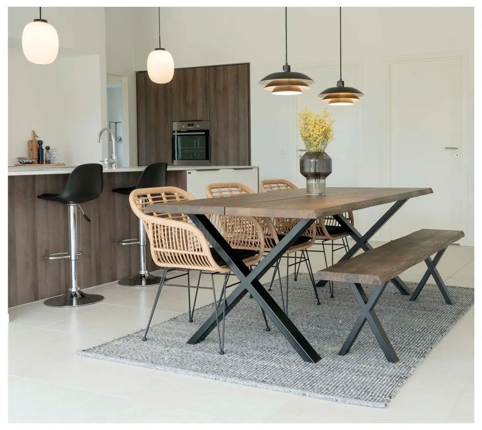 Set 2 záhradných kresiel z umelého ratanu House Nordic Trieste