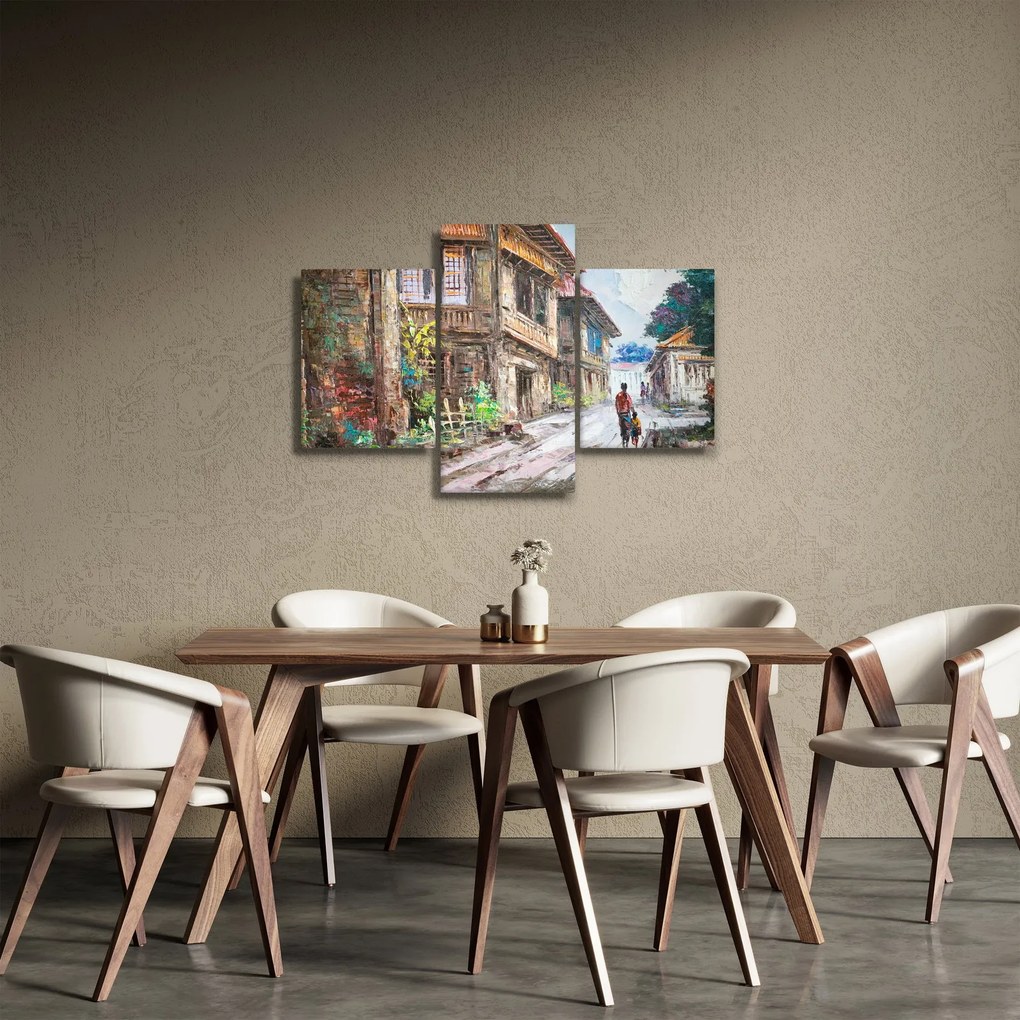 Obraz Filipínske dediny, Ázia (90x60 cm)