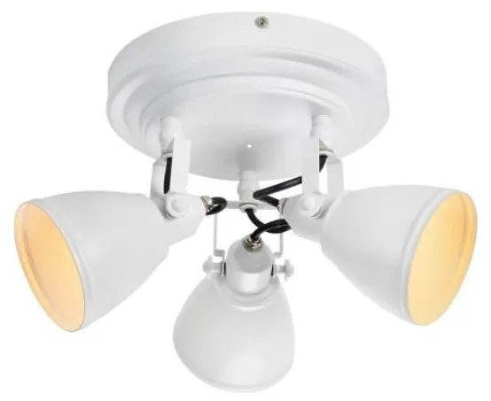 Markslöjd 108083 - Kúpeľňové bodové svietidlo FJÄLLBACKA 3xG9/20W/230V IP44 biela