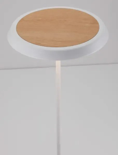 Moderná stojaca lampa Ophelia Biela