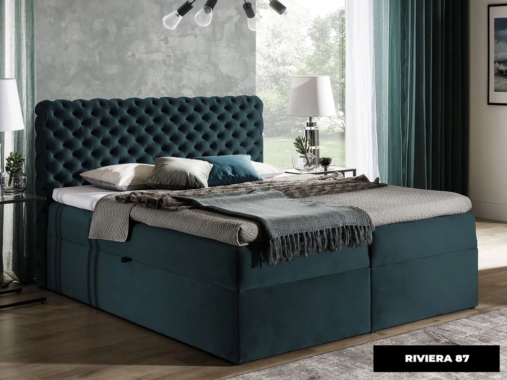 PROXIMA.store - Kontinentálna boxspring posteľ ODESSA ROZMER: 120 x 200 cm