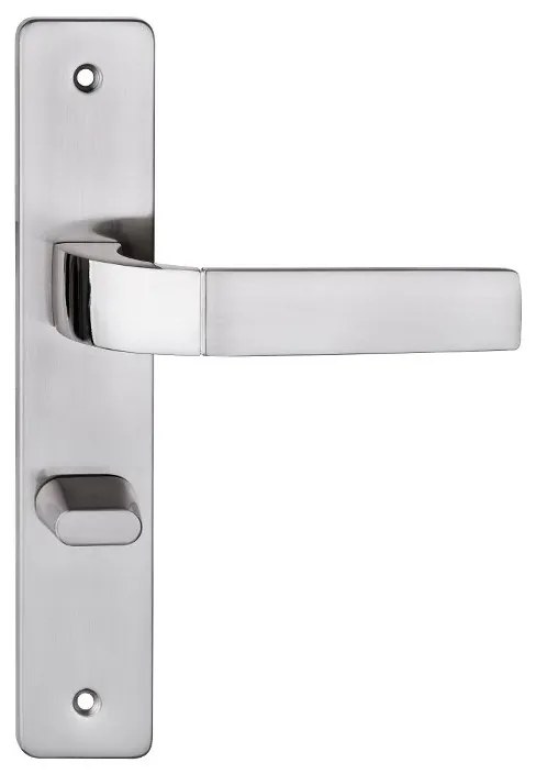 PRIMA kľučka satén 90mm na WC Satén