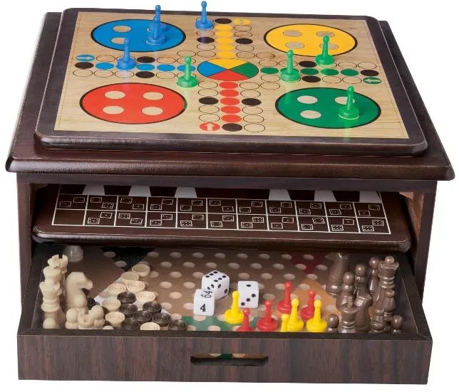 lupilu® Drevené hry 10 v 1 (100394975)