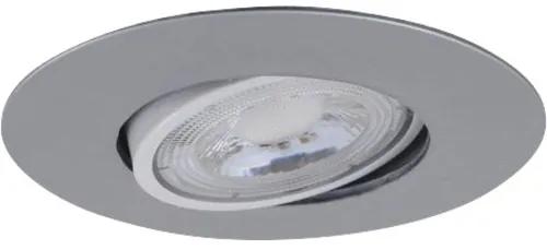 LED vstavané svietidlo Briloner IP23 5W 460lm 3000K matný chróm