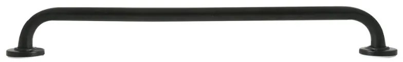 Spirella Držadlo do kúpeľne SAFE, čierna, 60 cm