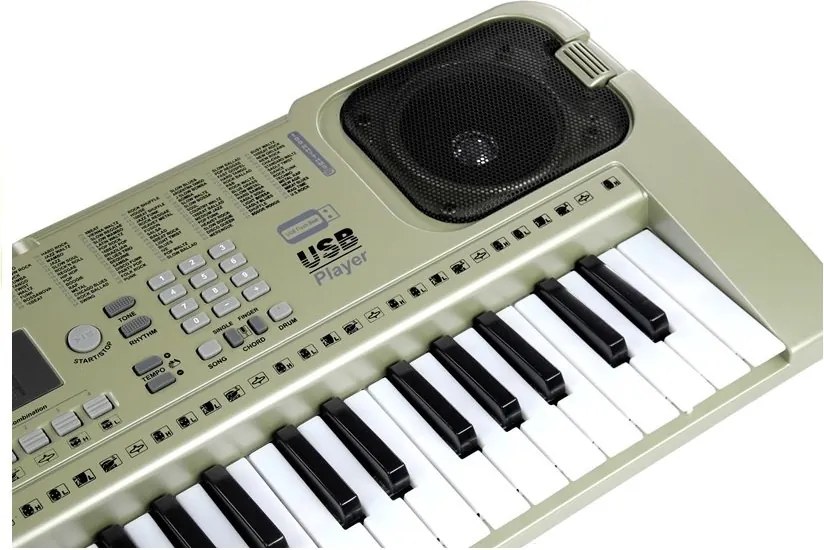 LEAN Toys Klávesnica MQ807 Pianinko organ + USB mikrofón
