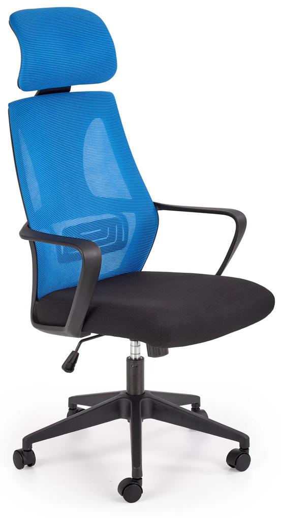 Kancelárska stolička Rhoslyn (modrá). Vlastná spoľahlivá doprava až k Vám domov. 1008164