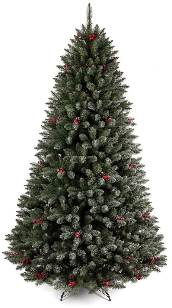 Umelý vianočný stromček Smrek Kryštálový 180cm