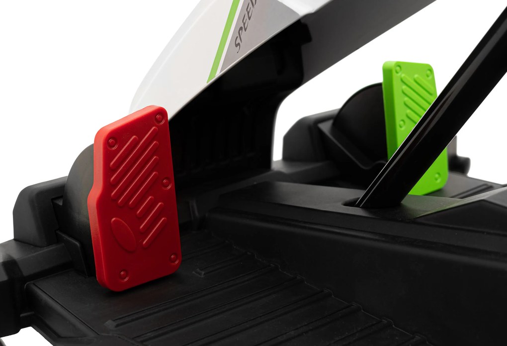 Ramiz Detská motokára na batérie Fast 3 Drift biela + funkcia Drift + motory 2x150W + rádio LED + pásy