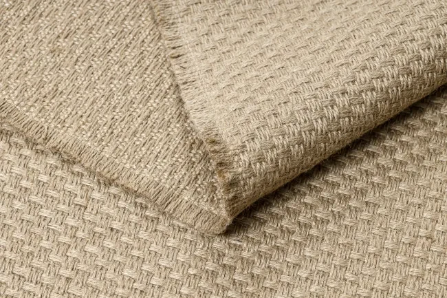 Koberec JUTE 3731 so strapcami, tmavobéžový