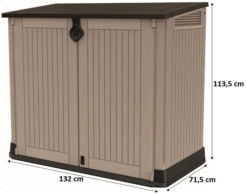 KETER NEW STORE IT OUT MIDI Úložná skriňa 132 x 71,5 x 113,5 cm 17210426