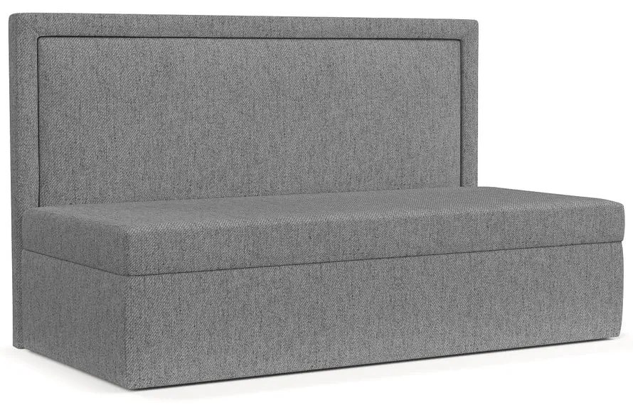 Sivá čalúnená jednolôžková posteľ 80x200 cm Scala – Maison de Rêve