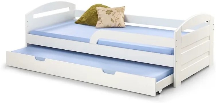 MAXMAX Detská posteľ s výsuvným lôžkom 200x90cm NATÁLIA