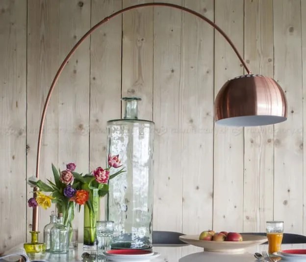 Zuiver Metal Bow stojanová lampa - Čierna