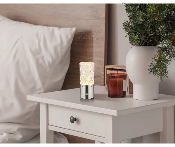 Globo 21010N - LED stmievateľná stolná lampa LUNKI LED/2,5W/3,7V