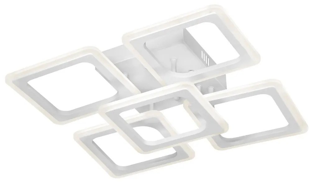 Prisadený luster 5xLED/20W/230V biela