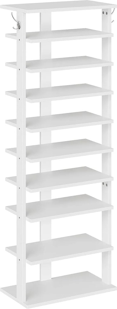Botník Vasagle Kloudy 50 cm biely II
