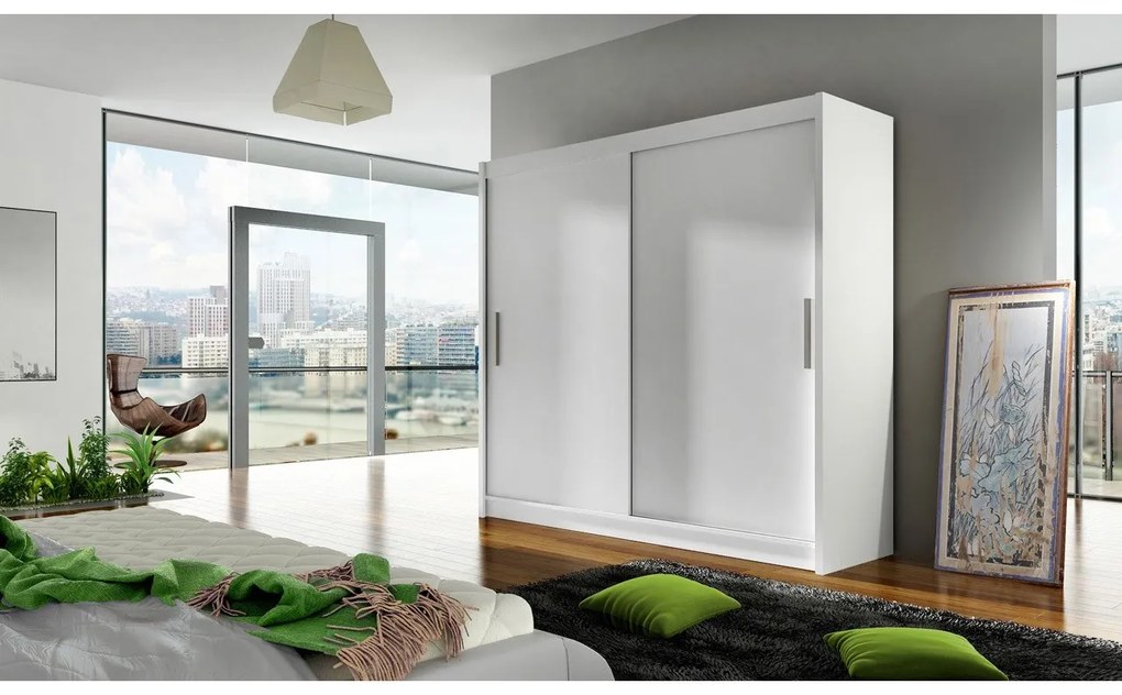 Skriňa London I 180, Farby: kašmír, Osvetlenie: osvetlenie LED RGB - farebné