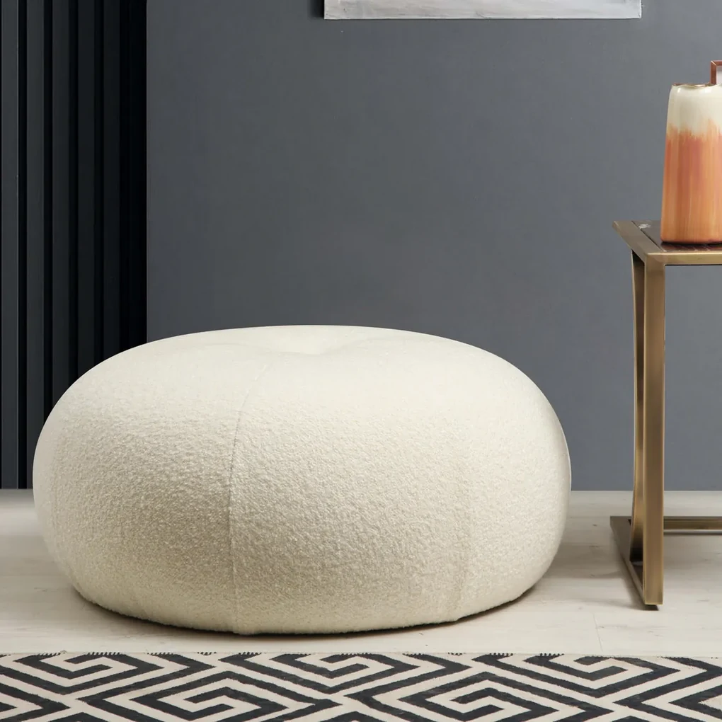 Taburet Tina Bouclet White