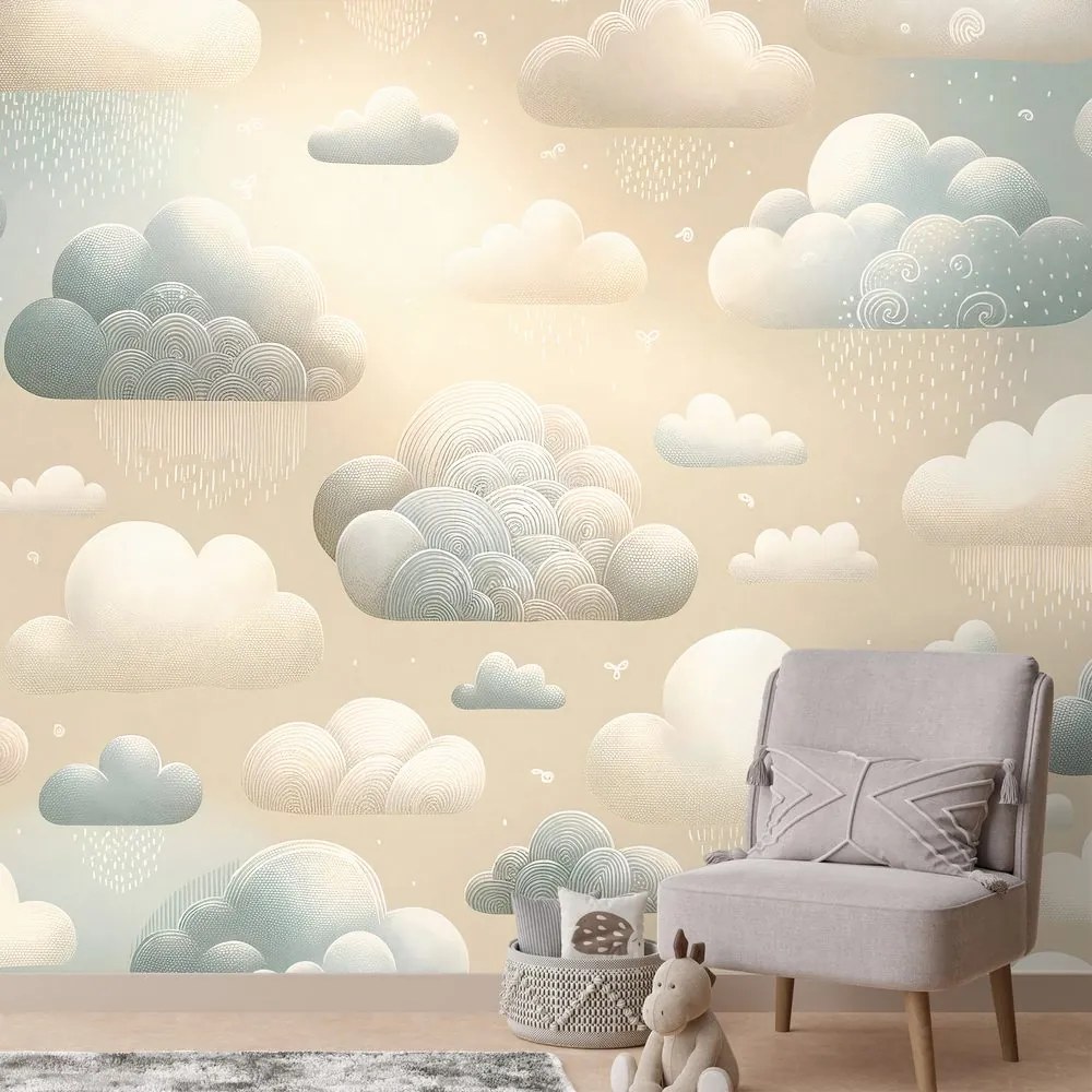 Fototapeta rozprávkové dažďové mraky