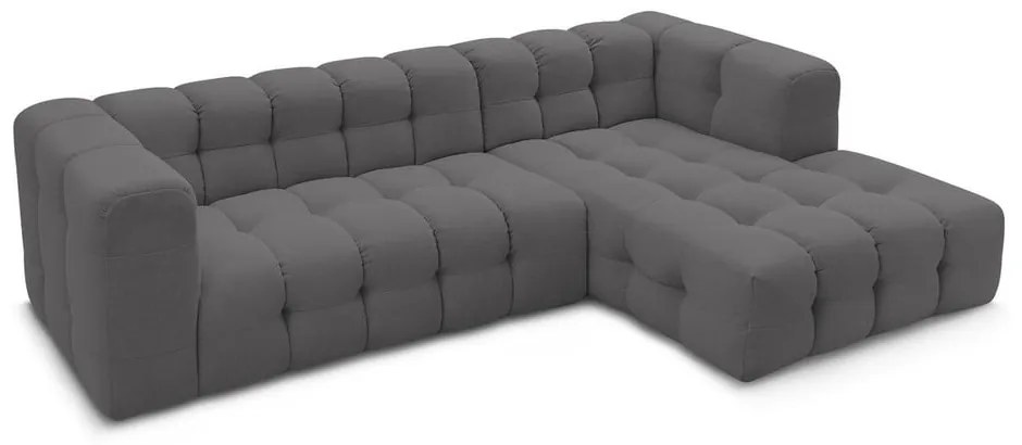 Sivá rohová pohovka Cloud – Bobochic Paris