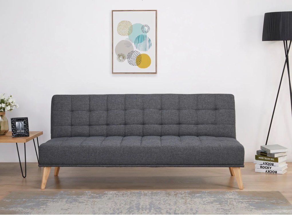 Sconto Pohovka MILAN tmavosivá