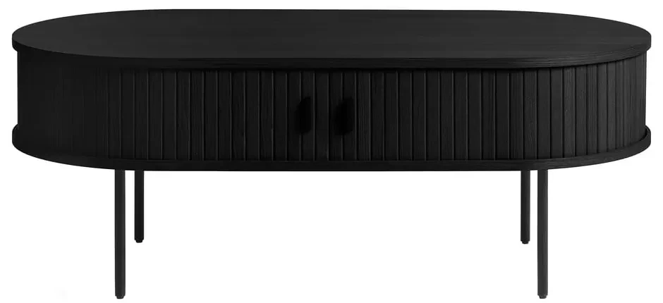 Čierny konferenčný stolík 60x120 cm Nola - Unique Furniture