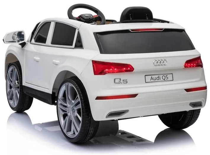 LEAN TOYS ELEKTRICKÉ AUTÍČKO AUDI Q5 - NELAKOVANÉ - BIELE - 2023