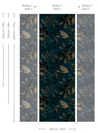 WALLCOLORS Olive Branch wallpaper - tapeta POVRCH: Prowall Eco