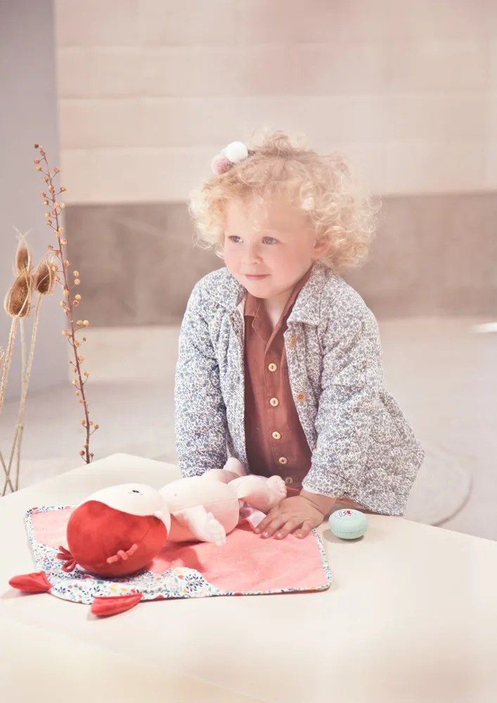 Lilliputiens - kúpací komplet s kvetinovou potlačou