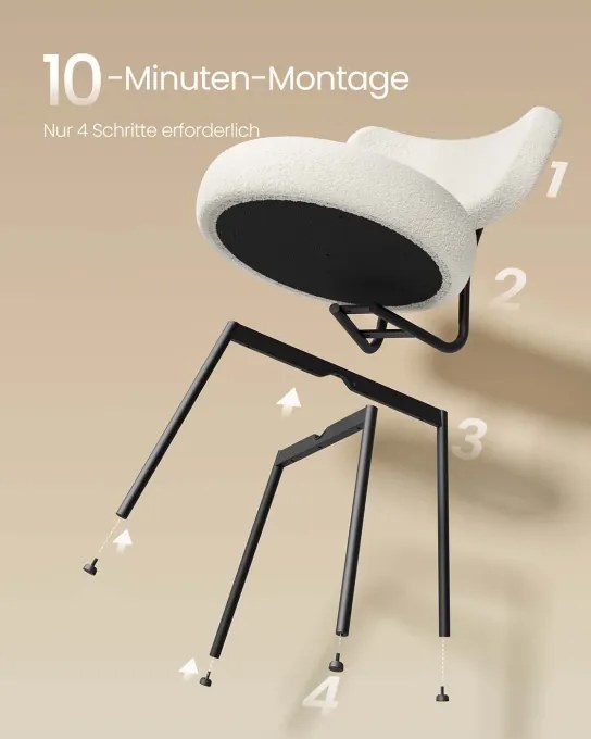 Set dvoch jedálenských stoličiek KDC110W01 (2 ks)