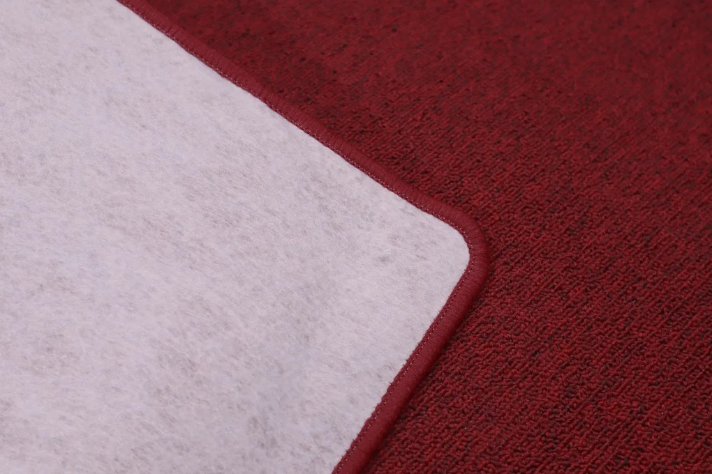 Vopi, Koberec behúň na mieru Astra červená, šíre 150 cm, červená, chodba / predsieň