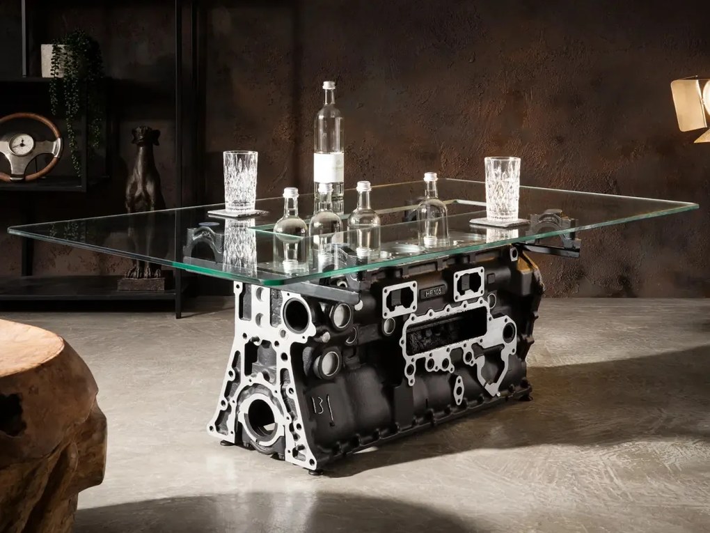 furniture-nabytek.cz - Konferenční stolek Motor 140x80 cm