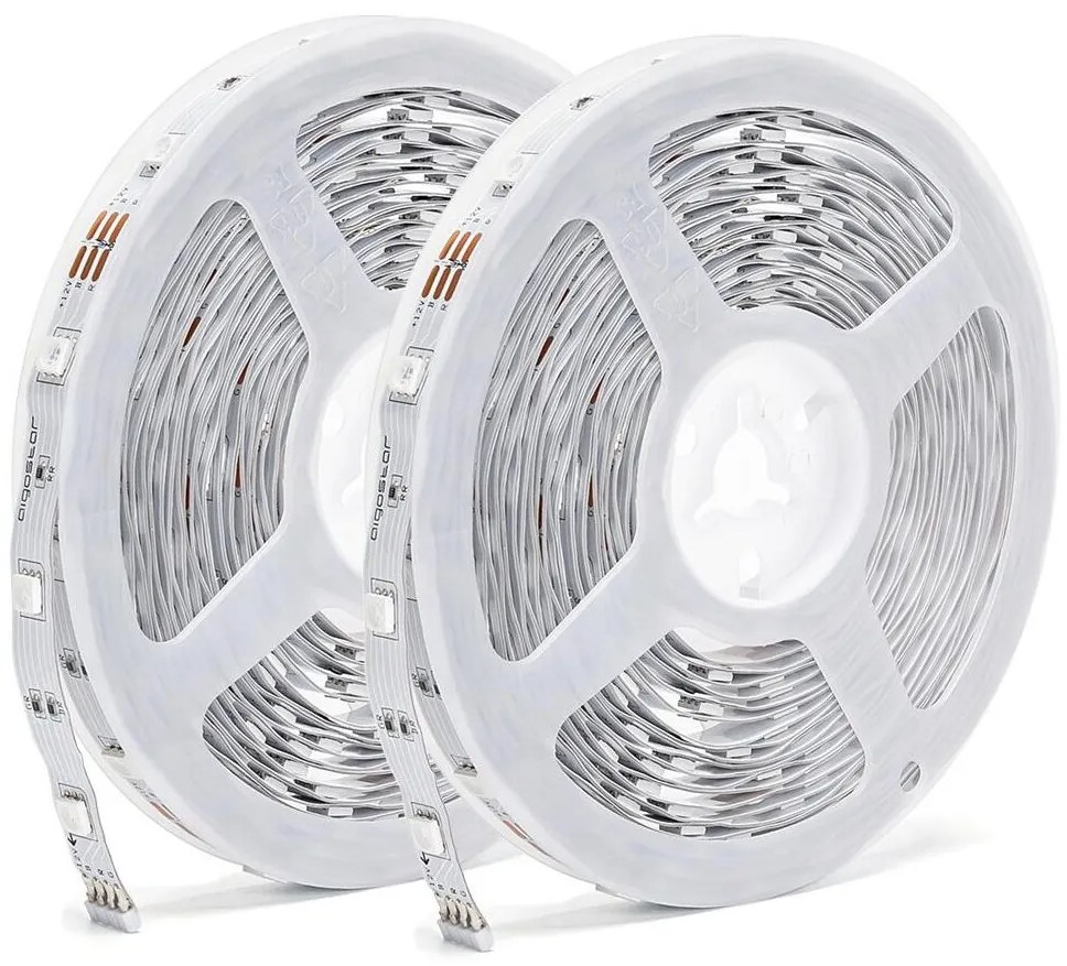 Aigostar B.V. Aigostar - LED RGBW Stmievateľný pásik LED/48W/12V 2x7,5 m Wi-Fi AI1810