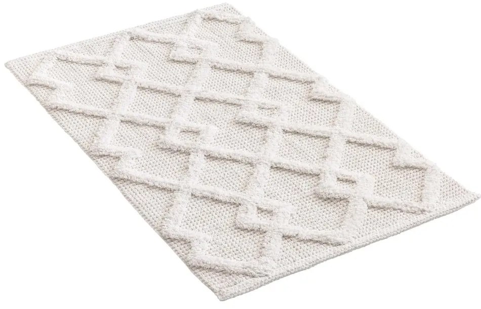 Krémová kúpeľňová predložka 50x80 cm Otis – douceur d'intérieur