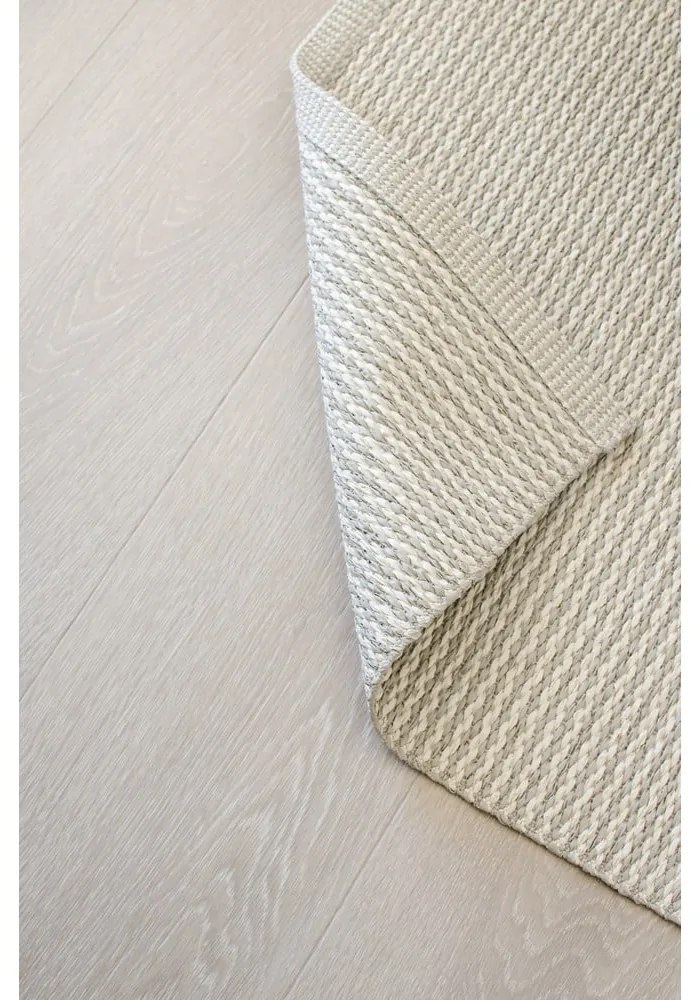 Krémový vnútorný a vonkajší koberec 140x200 cm Mono Linen Vanilla – Pappelina