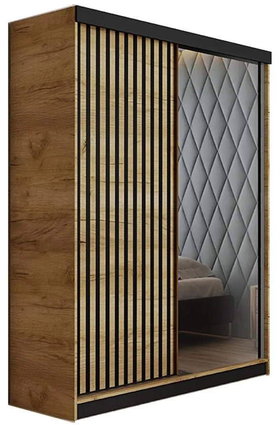 Skriňa Malani 138 L craft / dvierka craft