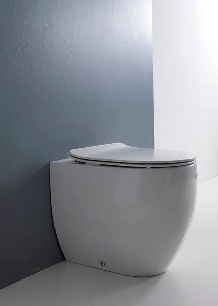 Kerasan Kerasan, FLO WC sedátko, SLIM, Soft Close, biela, 319101